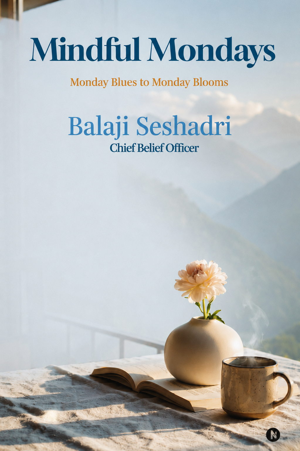 Mindful Mondays Book Cover - English Edition